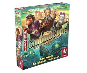 Pegasus Spiele 18192G ChronoCops Jule Vernes Parallelwelt - Paradoja Juegos de Cartas