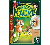 Pegasus Spiele Juego de mesa Krasse Kacke 18320G – versión en español «¿Quién fue?»