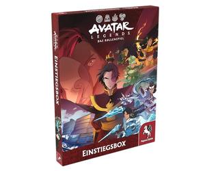 Pegasus Spiele Avatar Legends 48110G - Juego de rol - Caja de Entrada, Rojo, Azul, Verde, Amarillo