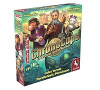 Pegasus Spiele- ChronoCops - Jule Vernes Mundo Paralelo-Paradoja Julio Juegos de Cartas, Multicolor (18192G)