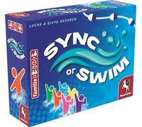 Pegasus Spiele Sync or Swim, Color Azul, Verde, Blanco, 5.5 x 18 x 13.8 cm (18702G)