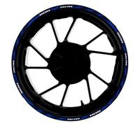 Pegatina 17 Pulgadas Cubo Rueda Delantera Trasera Motocicleta Pegatinas Reflectantes Impermeables Llanta para CB500F CB 500 F Resistente arañazos(Color5)