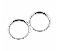 Pegatina 2Pcs para la Tapa del Anillo de ventilación de Aire del Coche y el Marco de la moldura para Nissan Micra: Marzo K13 2011 2012 2013 2014 2015 2016 2017 Accesorios