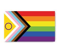 Pegatina: 300 x 180 mm, 1 unidad - Bandera - Incluye orgullo - LGBTQ - para coche, portátil y más