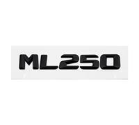 Pegatina 3D ABS for Maletero Trasero de Coche, Emblema de Insignia con Letras traseras, Estilo Antiguo, ML55, ML63, ML250, ML300, ML320, ML350, ML400, ML430(ML250-Black)