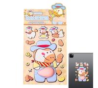 Pegatina 3D de Barriga de Animal - Pegatinas Decorativas | Calcomanías de Animales de Barriguita - para Portátil, de Móvil, Cuaderno, Manualidades, Regalos