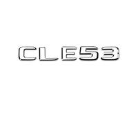 Pegatina 3D for el maletero del coche, compatible con los emblemas CLE53, CLE63S, CLE260 y CLE300.(Black-CLE53)