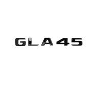 Pegatina 3D for el maletero del coche, compatible con los emblemas GLA35, GLA45, GLA180, GLA200, GLA220 y GLA260.(Black-GLA45)