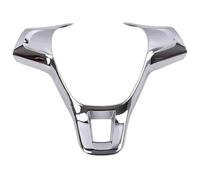 Pegatina Adhesiva Para Vw Para G&olf 7 Gti Mk7 Para Polo 2014 2015 Para J&etta Mk6 2015 2016 Embellecedor Adhesivo Para Volante Coche(Bright Silver)