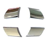 Pegatina Adhesiva Para VW Para Polo 2004 2005 2006 2007 Embellecedor Panel Botones Para Volante Coche(Plata)