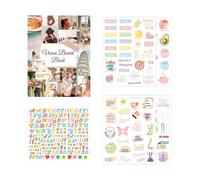 Pegatina Artística Para Álbum De Recortes Accesorios Álbum Recortes Pegatinas Decorativas Placa Cobre Letras Artísticas