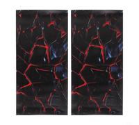 Pegatina B-Pilar Coche 3D Grieta 50x25cm Impermeable(D)