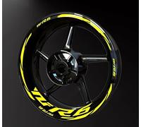 Pegatina Borde ruedas Juego De Pegatinas Reflectantes Para Llantas De Motocicleta Para Y&amaha YZF-R6 YZF R6 2019-2024, Accesorios Decorativos Con Cinta Impermeable. Calcomanías ruedas(Color 5)