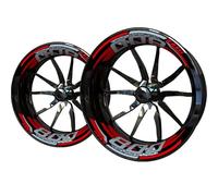 Pegatina Borde Ruedas Kit De Pegatinas para Llantas De Motocicleta para Mv Agusta Brutale 800 F3. Cinta Adhesiva Reflectante para Llantas. Calcomanías Ruedas(Color 5)