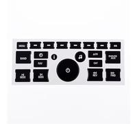 Pegatina Botón Compatible Con Chevrolet Para Tahoe LT LTZ 2006 2007 2008 2009 2010 2011 2012 2013 2014 2015 Pegatinas Decorativas Para Reparar Los Botones Tablero De La Radio Coche