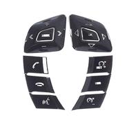 Pegatina Botón Compatible Con Jaguar Para XJ 2010-2019 Pegatinas Para Botones De Volante De Coche Accesorios Interiores De Coche