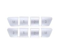 Pegatina Botón Salpicadero Compatible Con Benz Para Clase E Para W212 2010-2015 Botones De Ajuste De Asiento De Coche Memoria 1 2 3 M Sitckers De Decoración