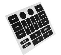 Pegatina Botón Salpicadero Compatible Con Golf Para MK5 Decoración Interior Automóvil Pegatinas Calcomanías Interior Automóvil Kit Reparación Botones Tablero Interruptores Interiores Automóvil