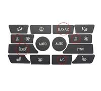 Pegatina Botón Salpicadero Compatible Con Para X6 Para F16 2018 2019 Calcomanías Reparación Botones Control Climatización Aire Acondicionado Pegatinas Botón Tablero Control Pegatina Novedosa