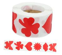 Pegatina Bronceadora Corporal Roja, 1 Rollo 500 Piezas