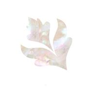Pegatina con incrustaciones de cuello de guitarra, calcomanía para cabezal, pegatinas decorativas con incrustaciones extraíbles, calcomanía duradera para cabezal