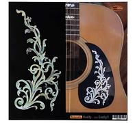 Pegatina con incrustaciones para guitarras y bajo - Vintage Vines - White Pearl, B-159VVW-N