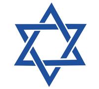 Pegatina David estrella Israel IDF estrella David estrella de David Escudo 5 x 5 cm #A059