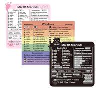 Pegatina de acceso directo de teclado de referencia para Excel Mac os Windows Laptop Desktop Photo Software (atajos de ipad os)