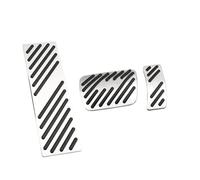 Pegatina De Acero Inoxidable Para Reposapiés Del Pedal Acelerador Y Freno Gas Ideal Para A4 A5 A6 A7 A8 Q5 Q7(C)