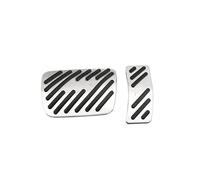 Pegatina De Acero Inoxidable Para Reposapiés Del Pedal Acelerador Y Freno Gas Ideal Para A4 A5 A6 A7 A8 Q5 Q7(B)