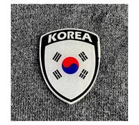 Pegatina De Bandera Nacional Mundial, Reflectante 3D para Accesorios De Coche Y Motocicleta, Calcomanías Badg De Italia Y Reino Unido(Design L)