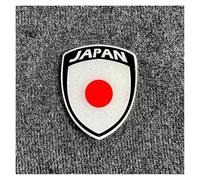 Pegatina De Bandera Nacional Mundial, Reflectante 3D para Accesorios De Coche Y Motocicleta, Calcomanías Badg De Italia Y Reino Unido(Design K)