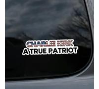 Pegatina de Charlie Kirk True American Hero Sticker,In Memory of Charlie Kirk Stick,Pray for Charlie Kirk Stickers,Never Forget Charlie Kirk Stickers,USA Patriot Vinyl Window Laptop Decal,Rest in