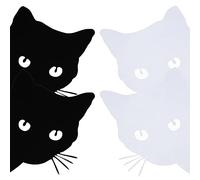 Pegatina de Coche Exterior de Gato que se Asoma a la Caricatura del Coche del Gato de la Caricatura de la Etiqueta Engomada Divertida Pegatinas del Coche de la Etiqueta Engomada Decorativa del Coche