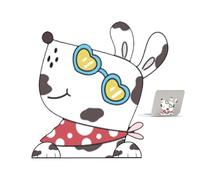 Pegatina De Coche Perro Peeking,Pegatina De Coche Perro Peeking - Etiqueta engomada de cara de perro para coche | Etiqueta engomada impermeable divertida del coche, Anime para ventana, equipaje