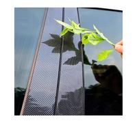 Pegatina de Columna BC para Skoda Octavia A7 5E MK3 2014 2015 2016 2017 2018 2019,Puerta Ventana Pilar Trim Pegatinas,BC Columna Sticker,Pegatina del Pilar Central,Carbon Fiber