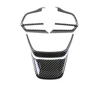 Pegatina de consola central Accesorios de Interior coche para Sienna 2021 2023, pegatina modificada Stee para anillo, interruptor rueda, botón, embellecedor decorativo(Negro)