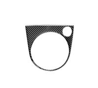 Pegatina de consola central Panel de cambio marchas coche, marco exterior, pegatinas decorativas con apariencia carbono, accesorios interiores para Beetle 2011-2019(A)