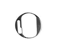 Pegatina de consola central Panel de cambio marchas coche, marco exterior, pegatinas decorativas con apariencia carbono, accesorios interiores para Beetle 2011-2019(B)