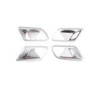 Pegatina de consola central Para una clase W177 2019-2022, cubierta de cuenco para puerta Interior coche, embellecedor, accesorios interiores ABS(Prata)