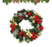 Pegatina de corona de Navidad | Guirnalda extraíble de calcomanías para decoración de , pegatinas de guirnalda para ventana de , para , casa, apartamento, dormitorio, cocina, cuarto