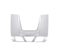 Pegatina de Cubierta de luz de Lectura de Coche para BMW 1 2 3 4 Series X1 X2 X5 X6 F20 F22 F45 F30 F31 F48,Cubierta de luz de Techo embellecedora Accesorios Interiores,Silver