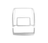 Pegatina de Cubierta de luz de Lectura de Coche para BMW X6 E71 2009 2010 2011 2012 2013-2014,Cubierta de luz de Techo embellecedora Accesorios Interiores,Silver