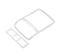 Pegatina de Cubierta de luz de Lectura de Coche para VW Tiguan 2010 2011 2012 2013 2014 2015,Cubierta de luz de Techo embellecedora Accesorios Interiores
