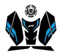 Pegatina De Depósito Adhesivo Para Depósito De Combustible Motocicleta Para CFMOTO 450SR. Protector Lateral Antideslizante Goma Motocicleta Tanque Almohadilla(Color 4)