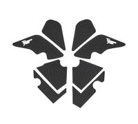 Pegatina De Depósito Adhesivo Para Depósito De Combustible Motocicleta Para YAMAHA Tenere 700 T700 XTZ 690 2019-2020 Protector Lateral Antideslizante Motocicleta Tanque Almohadilla(negro 2)