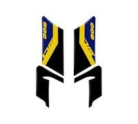 Pegatina De Depósito Kit Adhesivos Para Suzuki V-STROM 800DE 2023 Protector Lateral La Tapa Depósito Combustible, Parabrisas Protección Horquilla Delantera Motocicleta Tanque Almohadilla(Color 6)