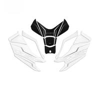 Pegatina De Depósito Protector Lateral Para Depósito De Combustible Motocicleta Para PCX160 FPCX 160 2025 Adhesivo Decorativo Protección Aceite Motocicleta Tanque Almohadilla(Color 2)