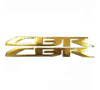 Pegatina de emblema con logotipo 3D, color dorado, para Honda CBR 600 250 300 1000 1100 RR Fireblade