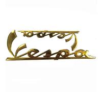 Pegatina de emblema de oro 3D para Vespa 125 150 300 200 250 GTS S125